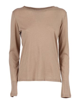 Majestic Filatures Col Rond Manches Longues