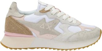 Sun 68 Stargirl Multicolor Option - Dames - Sneakers - Wit - 36 EU - Leer - Schoenen