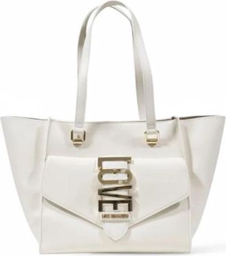 Love Moschino Tote Bag - Dames - Shoppers - Wit - ONE Size - Tassen
