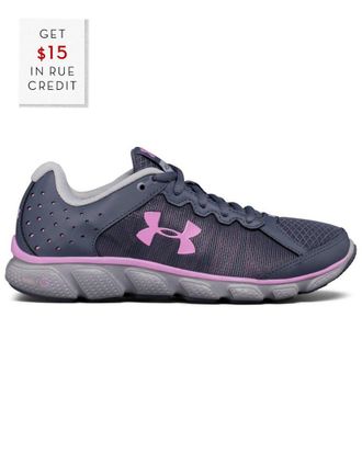 Under Armour Womens Micro G Assert 6 Sneaker With $15 Rue Credit