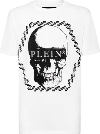 Philipp Plein Heren, Tops, Wit, Maat: 3XL