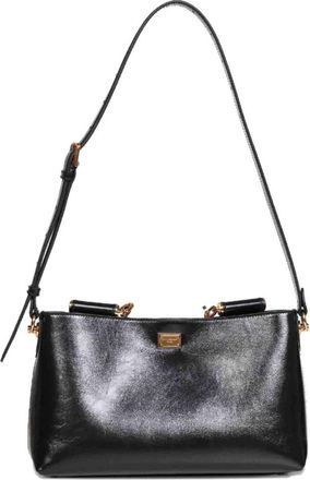 Dolce & Gabbana Black Vittoria Satchel