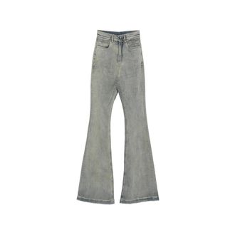 Rick Owens High-waisted Flared Jeans