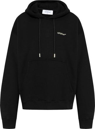 Off-white Felpa con cappuccio con logo Off White