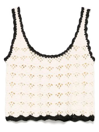 Zimmermann Rhiannon Crochet Tank Top