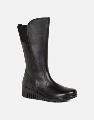 Lotus Womens Fitzgerald M Womens Knee High Boots - Black - Size: 3