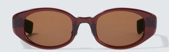 Auralee x EYEVAN 002R oval sunglasses
