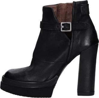 A.S.98 A.s.98, Schoenen, Dames, Zwart, 40 EU, Leer, Vivent Enkellaars