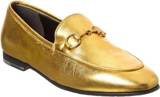 Gucci Jordaan Leather Loafer
