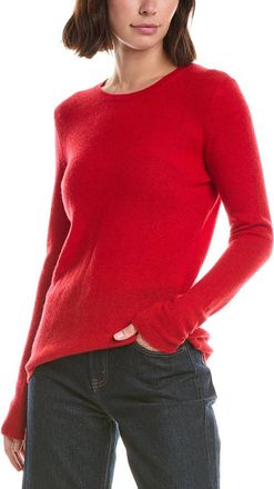 Fort&eacute; Cashmere Basic Crewneck 100% Cashmere Sweater