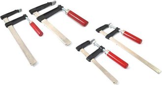 Trade Shop Trade Shop - Morsetto Strettoio Stringente Morsa Falegname Pinze Ganasce A F - -120x200 Mm