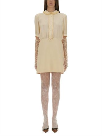 Valentino Garavani Crepe Couture Short Dress