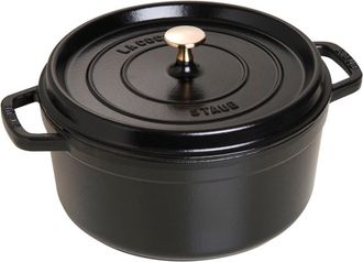 Staub Cast Iron 5.5-qt Round Cocotte