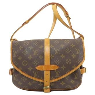 Louis Vuitton Pre-owned Cross Body Bags, female, Brown, Size: ONE SIZE Pre-owned Shoulder Bag