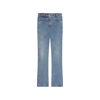 Givenchy Dames, Jeans, Blauw, Maat: W28 Leer