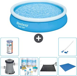 Bestway Piscina Bestway Fast Set Redonda - 366x76 Cm - 8-piezas S22020