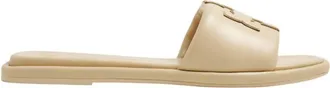 Tory Burch Double T Padded Sport Slide Sandals, Size 8.5