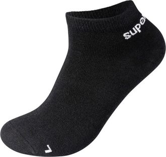 super.natural Sneaker Socks 2-Pack Merinosocken - Unisex | schwarz