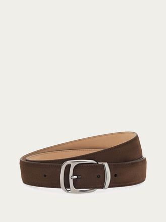 Ferragamo Men Adjustable belt Brown