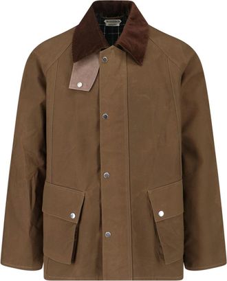 J.W.Anderson Brown Structured Corduroy Collar Cotton Jacket