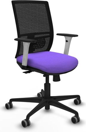 Piqueras y Crespo Silla De Oficina Piqueras Y Crespo Yunquera Blanco Espuma Alta Densidad
