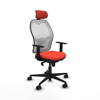 Piqueras y Crespo Silla De Oficina Con Cabecero Piqueras Y Crespo 1d036n2 Naranja Oscuro