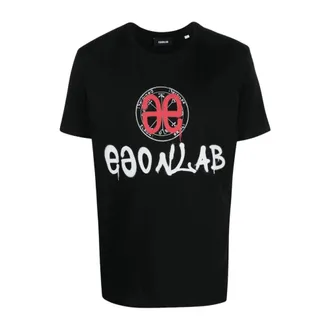 EGONlab. Hombre, Camisetas, Negro, Talla: M