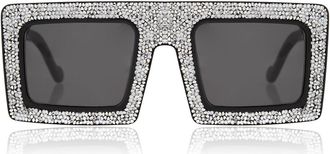Anna-Karin Karlsson MOTHER BEEP Black Ice Crystal Womens Sunglasses Black Size 25