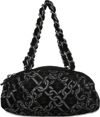 Chanel Borsa tote con stampa 2005-2006 - Nero