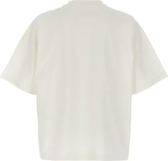 Jil Sander Mens White Cotton T-Shirt