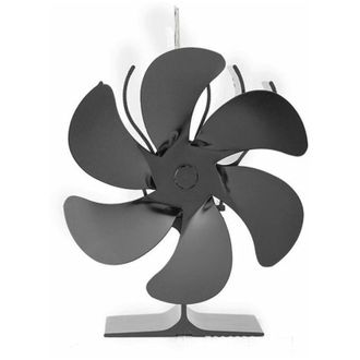 OEM Ventilador Para Estufa De Le&ntilde;a/chimenea/gas/pellets/troncos, 6 Aspas, 18 Cm, Resistente Al Calor, Para Chimenea
