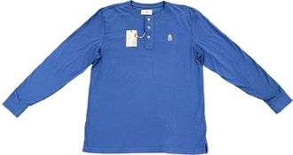 Psycho Bunny Mens Garment Dye Long Sleeve Henley Shirt In Frenchie