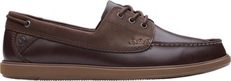 Clarks Bratton Boat Dark Brown