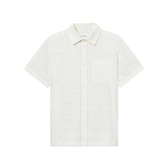 Les Deux Overhemden, Heren, Wit, M, Moderne korte mouwen overhemd