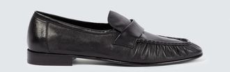 The Row Soft leather loafers