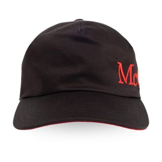 Alexander McQueen Alexander McQueen, Caps, male, Black, Size: M Baseball cap