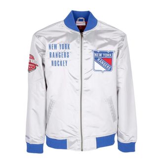 Mitchell & Ness NHL Team Og 2.0 Bomberjack - Heren - Bomber jackets - Grijs - XL - Polyester - Jassen