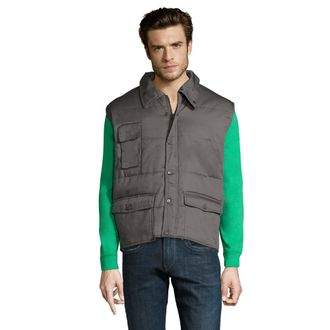 SOLS Unisex Equinox Pro Gilet voor volwassenen (Donkergrijs)