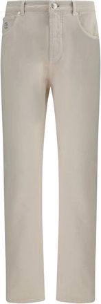 Brunello Cucinelli Jeans in cotone - Toni neutri