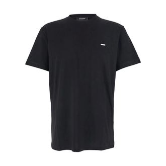 Dsquared2 Tops, Heren, Zwart, XL, Polo Shirts