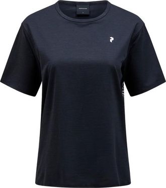 Peak Performance Trail S/S Funktionsshirt f&uuml;r Damen | blau/schwarz