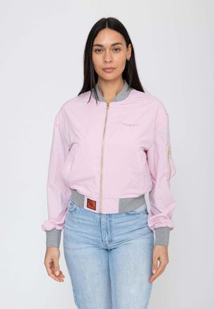 Bombers Original Bomberjacke BOMBERS ORIGINAL Bombers Original Bomberjacke MA Light-W, Damen, Gr. XS, rosa, Obermaterial: 100% Polyester PES., Jacken Bomberjacke