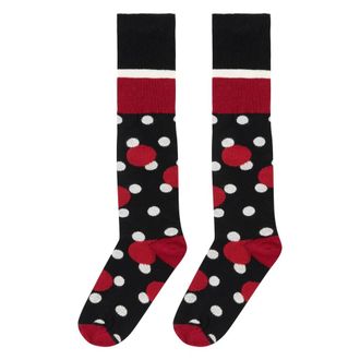 Red Valentino Socks, female, Black, Size: S/M Mid-length Socks
