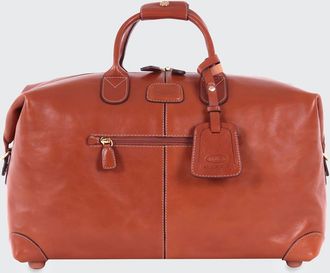 Bric's Pelle Cognac 18 Cargo Duffel Luggage