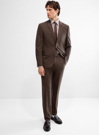 Lindbergh Mens Stretch felted pant Loose fit