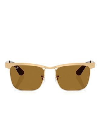Ray-Ban Occhiali da sole squadrati bicolore - Oro