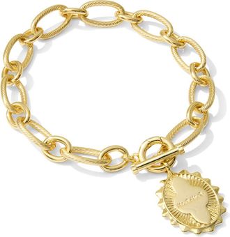 Kendra Scott Mama Charm Bracelet in Gold Metal at Nordstrom