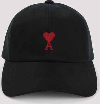 Ami Red Adc Embroidery Hat
