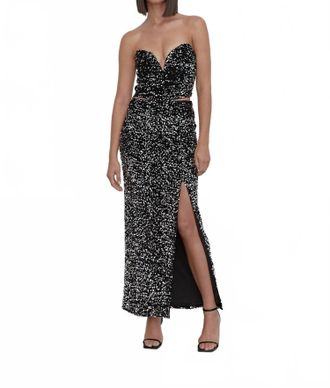 4th & Reckless Halsey Sequin Set In Black