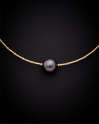 Italian Gold, Inc 18K Italian Gold Pearl Choker Necklace